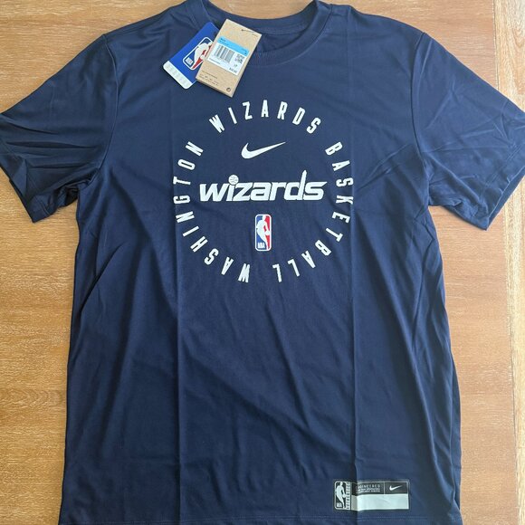 Nike Other - Men's Washington Wizards Nike Navy 2024/25 On-Court Practice Short Sleeve